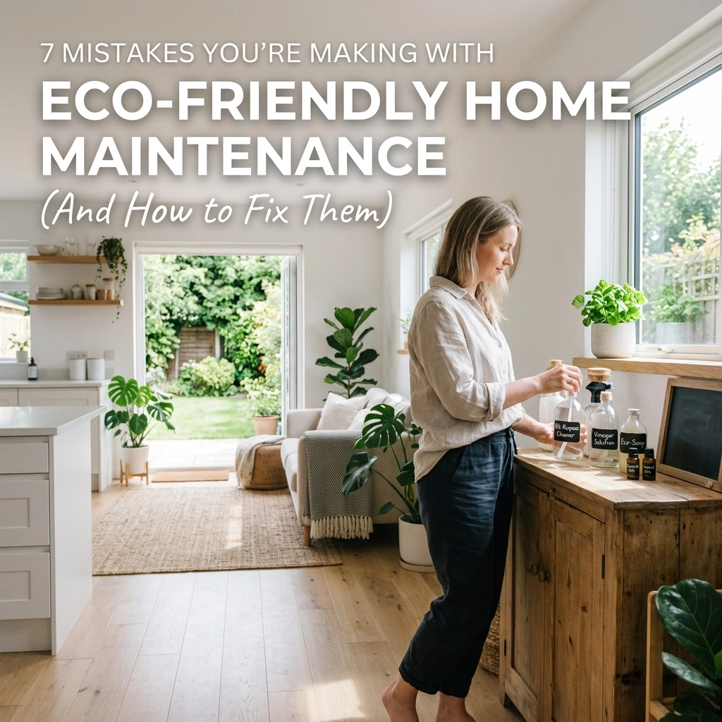 7 Mistakes You’re Making with Eco-Friendly Home Maintenance (And How to ...